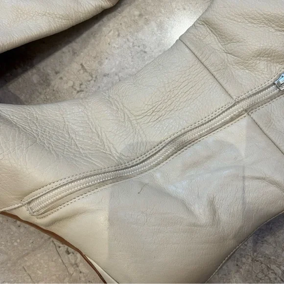 L'INTERVALLE Cream Knee-High Boots - Picture 11 of 11